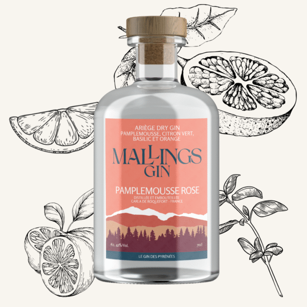 Mallings Gin - Pamplemousse Rose - product image