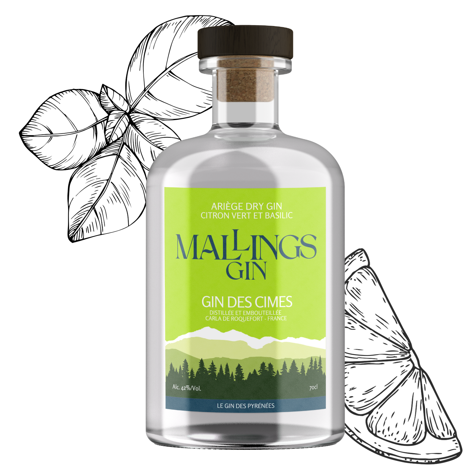 Gin des Cimes - Mallings Gin