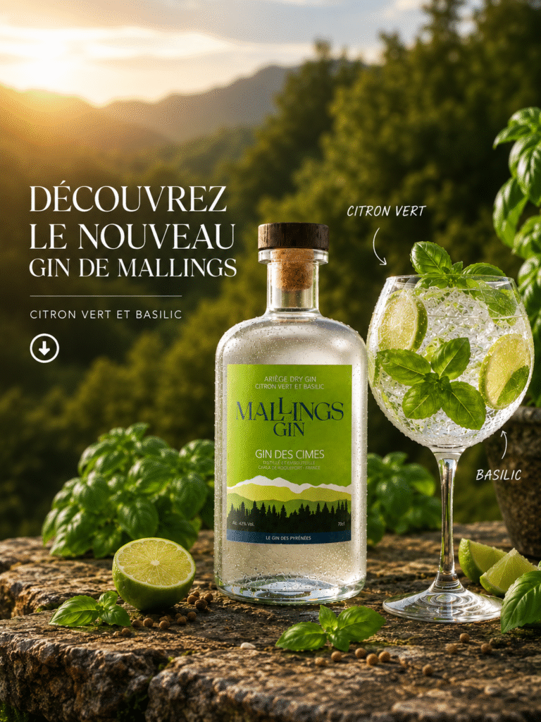 Gin des Cimes banner for mobile